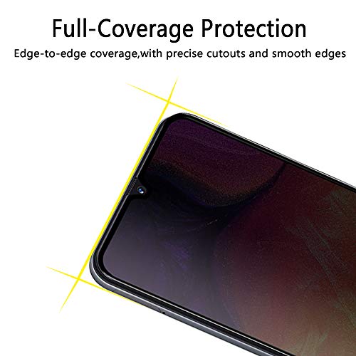 [2 Pack] Galaxy A50 A30 A20 Privacy Screen Protector, [Upgraded] Anti Spy Anti Glare Edge To Edge Full Coverage Privacy Tempered Glass Film For Samsung Galaxy A50 A50S A30 A30S A20 6.4 Inch 2019 #TOP3