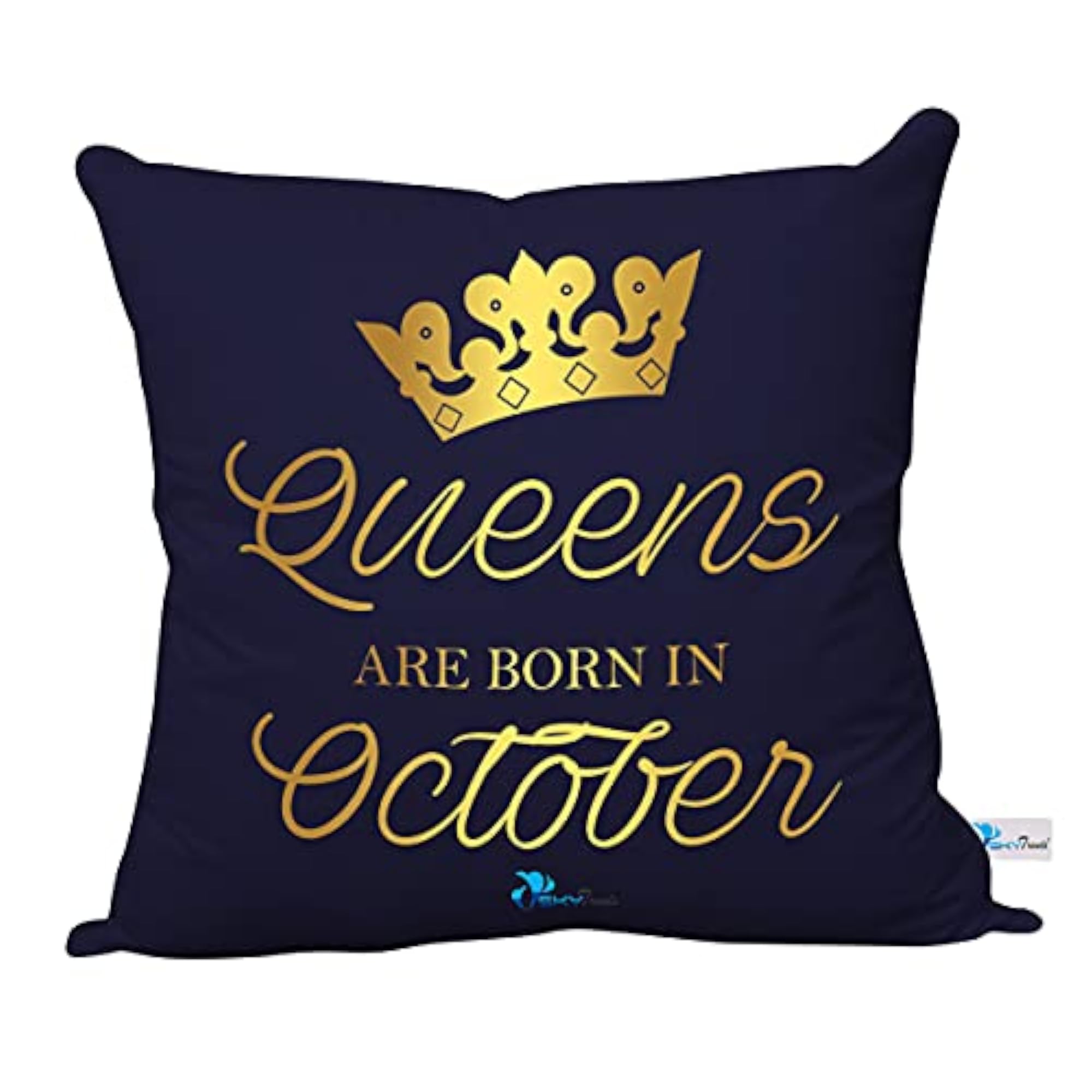 Queens are Born in October Printed Birthday Gift Combo