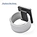 Magnetic Wrist Sewing Pincushion, Magnetic Pin Holder with Wristband for Sewing+ Silicone Black and Red Wristband