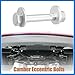 VekAuto Car Camber Adjusting Eccentric Bolts Lockout Kit Suspension Control Arm Repair Bolt for Hyundai Azera 2006-2011 No.552603K100 1 Set Auto Accessories