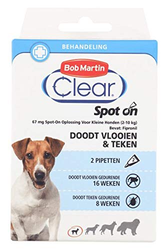 Bob martin clear spot on hond small 2 PIPETTEN