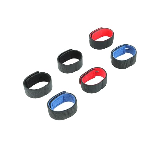 OSALADI 6-Pack Multipurpose Straps Anti-Slip Fishing Rod Holders for Rods Reels