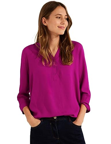 Cecil Damen B344153 Viskose Bluse, cool pink,XL
