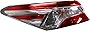 Evan-Fischer Aftermarket Tail Light Assembly Compatible with 2018-2020 Toyota Camry Outer L/LE/(Hybrid SE/XSE 2020) Models, North America Built Vehicle, Driver Side