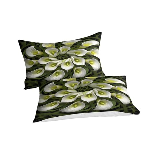 Housse de couette 3 pièces Karalili 200x200 en microfibre pour chambre double - 5