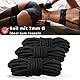 Bondageseil Set 3 x 5m in Schwarz aus Baumwolle zum Fesseln für Bondage und BDSM, Weich und Elastisches Seil - Lovelyness