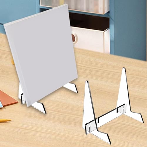 Soporte acrílico para libros transparente de mesa para tabletas y partituras 4