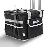 EDSRDPLT Kayak Crate Bag Durable Saltwater- Resistant Kayak Fishing Bag with 3 Fishing Rod Holders Large Kayak Fishing Tackle Storage Bag for Milk Crate-13x13 in