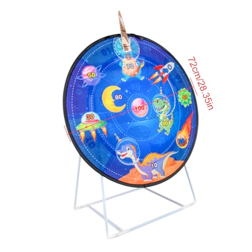 Table pliante double face de fléchettes 72 cm pour activités sportives - 5