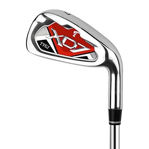 NSR Junior Golf Irons dla dzieci Początkujący Prawa ręka 7 Iron Cync Alloy Head Regular Flex R Shaft Solidna trwała praktyka Sprzęt sportowy na świeżym powietrzu Chłopcy w wieku 3-12 lat