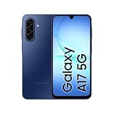 Samsung Galaxy A17 5G, AI Smartphone, Slim 7.5mm Frame, Large Screen, 50MP Camera, 128GB Storage, 4GB Memory, 5000 mAh Battery, Blue, 3 Year Extended Warranty (UK Version)