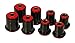 Prothane 7-216 Red Front Control Arm Bushing Kit with Shells