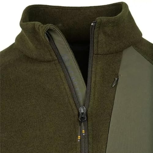 Image of Beretta Men's Abisko Half Zip Thermal Fleece Jacket | Warm, lightweight, breathable, casual outdoor knitted coat, for hunting & hiking