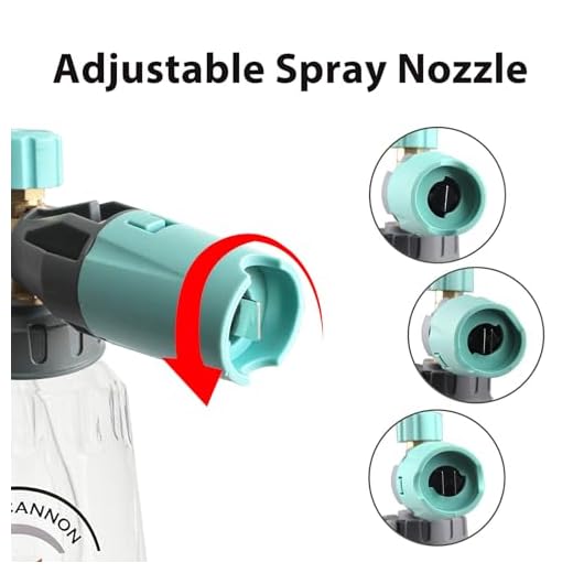 Sooprinse Adjustable Foam Cannon for Car Washing