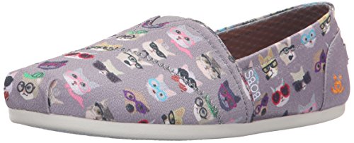Preisvergleich Produktbild Skechers Damen Bobs Plush-Clevere Kätzchen Smarts, Gray Kitty, 36 EU
