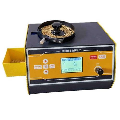 Contador automático de semillas, contador eléctrico automático de semillas de arroz, con rango de conteo de 1 a 12 mm y precisión de ±2‰. Velocidad ≥1000/3 min para arroz, trigo, sorgo, maíz, etc