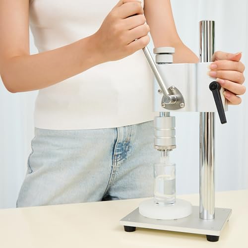 Manual desktop perfume bottle crimper and capping tool machine, perfume sprayer sealer crimping plier for 13mm 15mm by WENNING - Image 6
