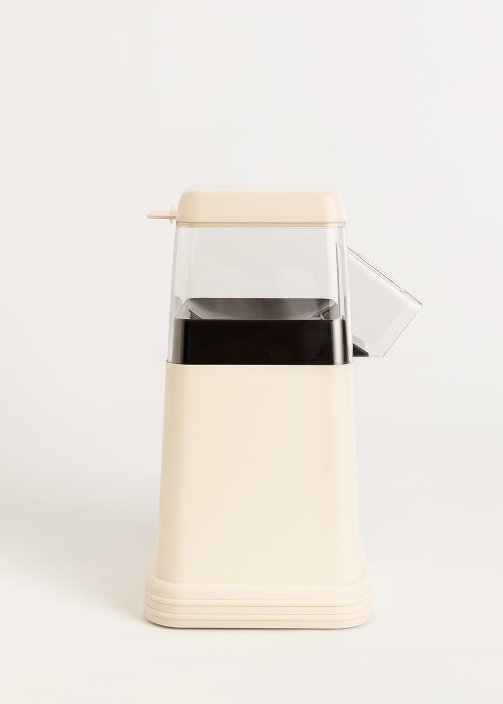 CREATE/POPCORN MAKER/Machine à pop-corn électrique Blanc Cassé Mate/Design rétro, systhème de sécurité, facile à utilizer, sans huile, 1200W