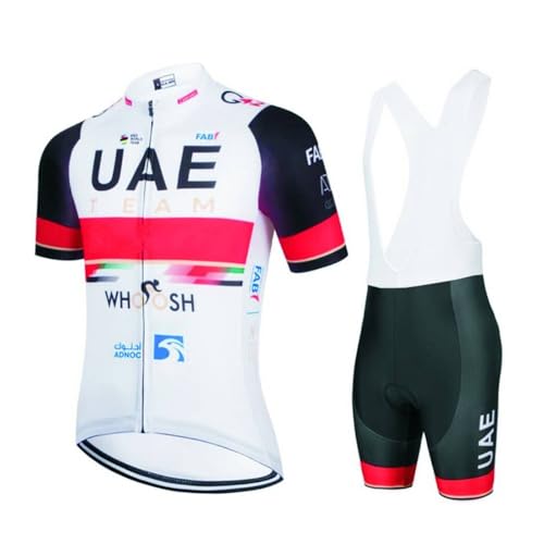 Ensemble maillot de cyclisme haut de gamme respirant et cuissard à bretelles gel L