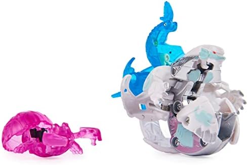 Bakugan Evolutions, Wrath and Insectra Battle Strike Pack, Includes 6 Bakugan Action Figures, 9 Trading Cards and 8 BakuCores, Kids Toys for Boys, Ages 6 and Up 4 41udy igmRL. AC