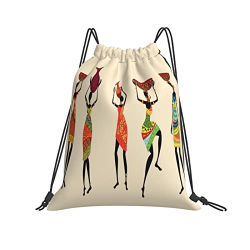 Donne Africane In Abiti Tradizionali Uomo Donna Sport String Zaino Confortevole Sackpack Cinch Regolabile Sportiva Sacche Per Yoga Festa Viaggio Donne Africane In Abiti Tradizionali Uomo Donna Sport String Zaino Confortevole Sackpack Cinch Regolabile Sportiva Sacche Per Yoga Festa Viaggio
