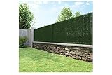 BONERVA Seto Artificial de ocultación para terraza o jardín | 85% y 90% de ocultación | Seto Artificial Decorativo | Seto ocultación (2 x 3 m, 36 Varillas)