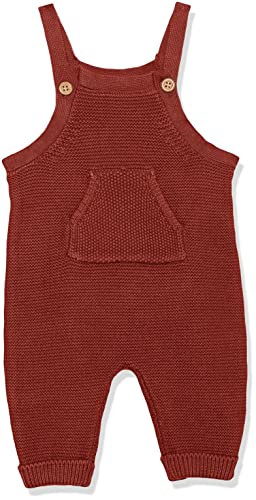 Image of little planet by carter's Baby Girls Organic Sweater Knit Overalls