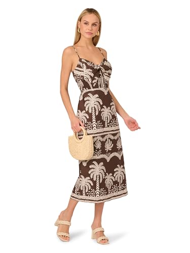 Adrianna Papell Women's Printed Maxi Dress4
