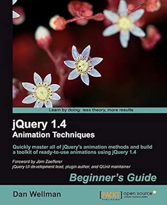 jQuery 1.4 Animation Techniques: Beginners Guide book cover