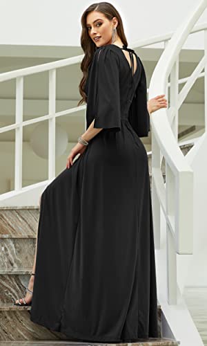 KOH KOH Womens 2025 Long Bridesmaid Semi Formal Wedding Guest Gala Maxi Dress Gown4