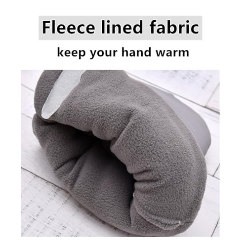 Image of 1 Pair Baby Stroller Hand Muffs Gloves Winter Thick Warm Gloves Pushchair Hand Warmer Gloves Mittens Windproof Waterproof Carriage Hand Muffs Stroller Warmmuffs Gloves Stroller Accessories