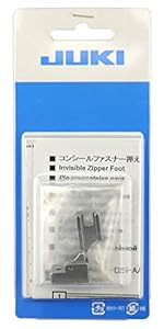 JUKI High Shank Invisible Zipper Foot, Fits Juki,Janome,Pfaff,Viking Sewing Machine ;Juki #A9841D25AA0