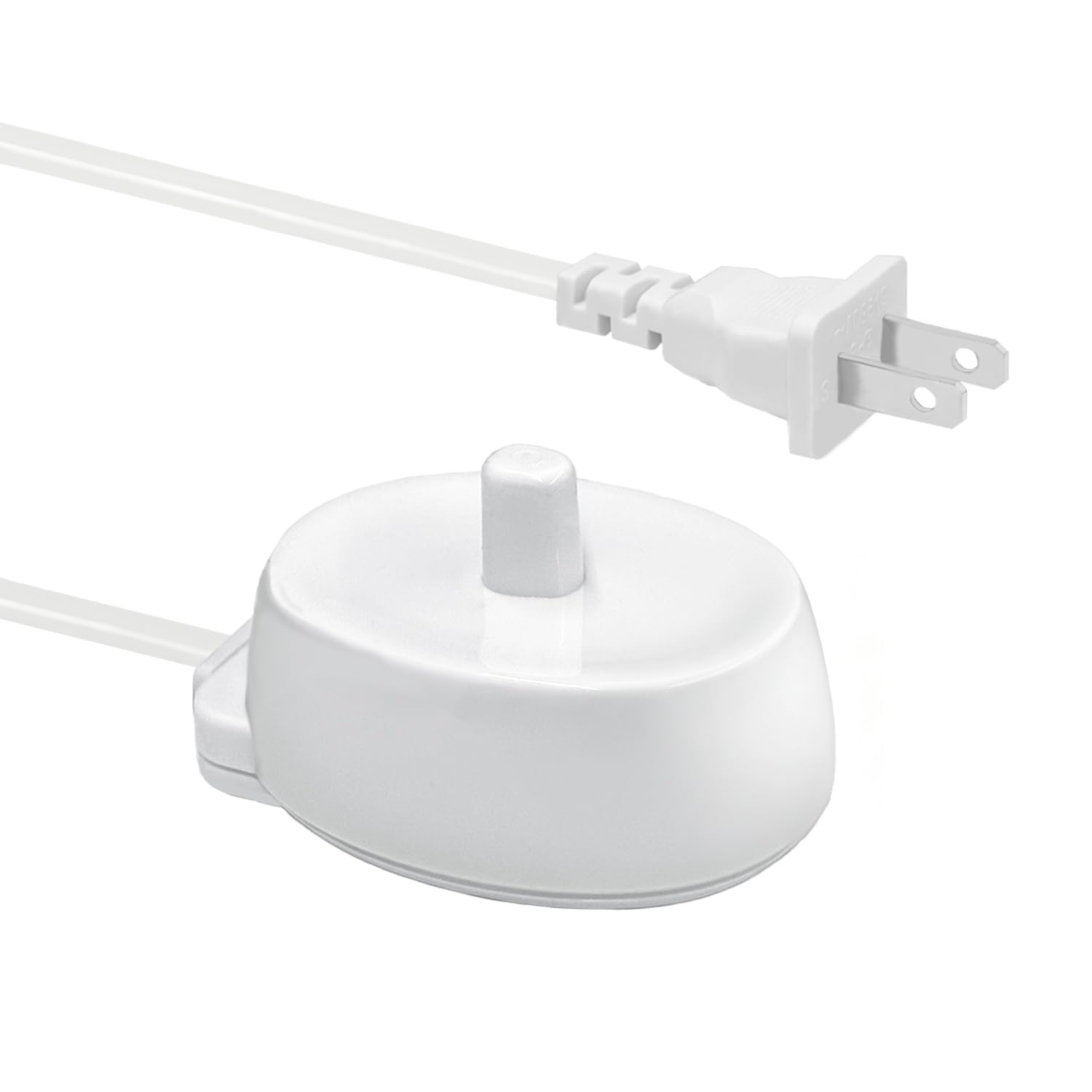 Photo 1 of Superer Replacement Charger for Braun Oral-B Electric Toothbrush, iO Series 2/3/4/5/6, Pro 1000/3000/5000, Vitality, Smart, Genius, Model 3757, IP67 Waterproof Charging Base with 4 ft Power Cord