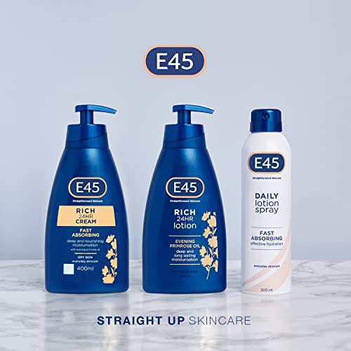 E45 Rich Cream, 400 ml, confezione da 5