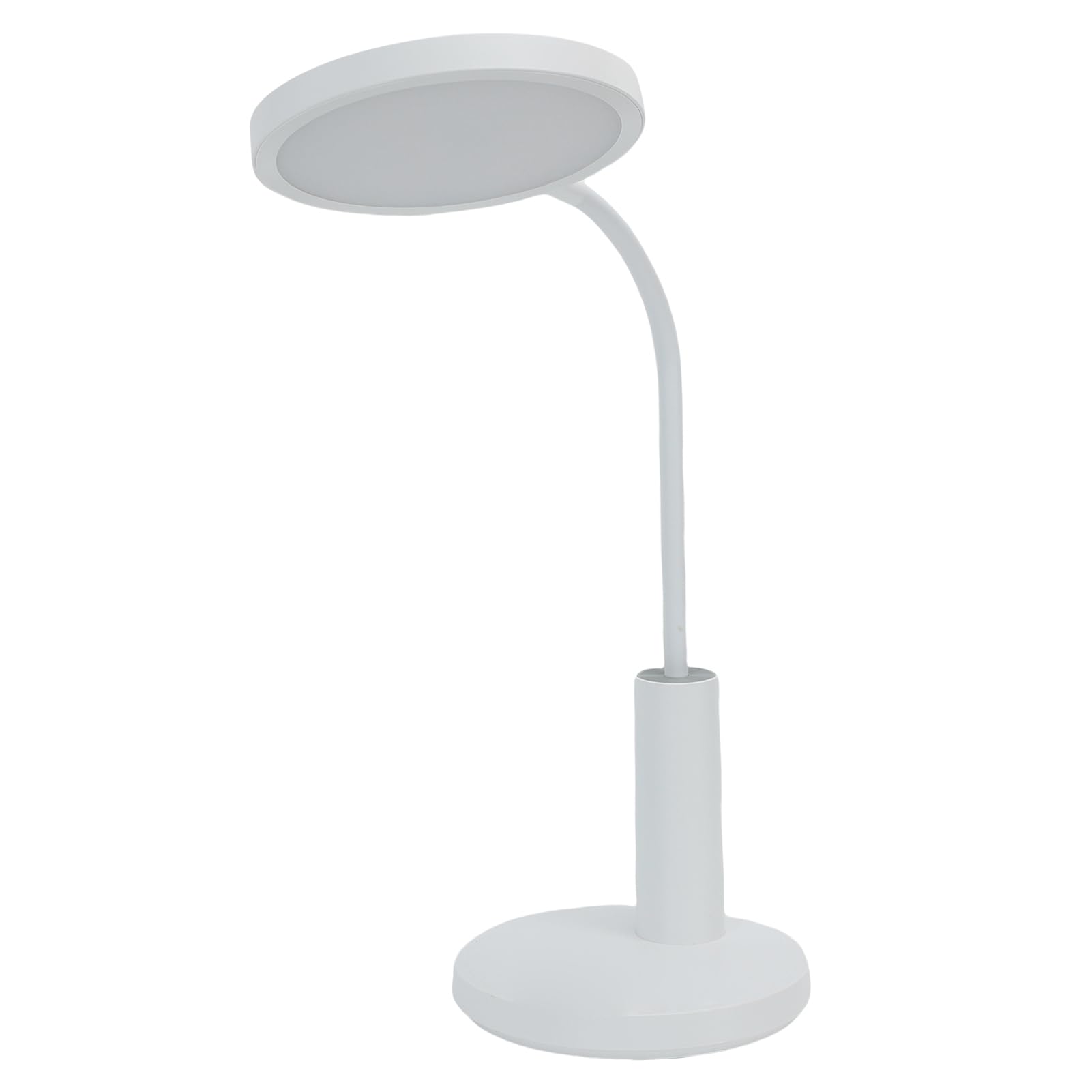 SEAFRONT Schreibtischlampe, ABS-LED-Tischlampe mit 350 Lm Breiter Beleuchtung, Wiederaufladbarem 4400-mAh-, Flexiblem Schwanenhals und Timer Zum Lesen, Lernen, Arbeiten, Schlafzimmer, Büro