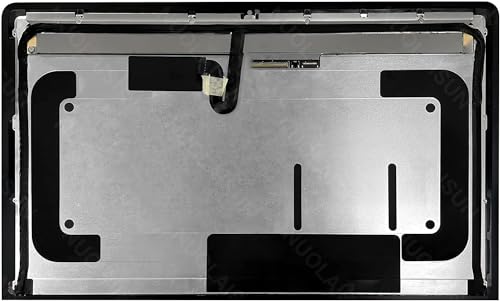 Image of LCD Replacement LM215UH1(SD)(A1) SDA1 SD A1 for iMac A1418 Late 2015 Year EMC 2833 4K Retina 21.5 inch Screen Display Panel + Front Glass Cover with Adhesive(Max Resolution 4096x2304)