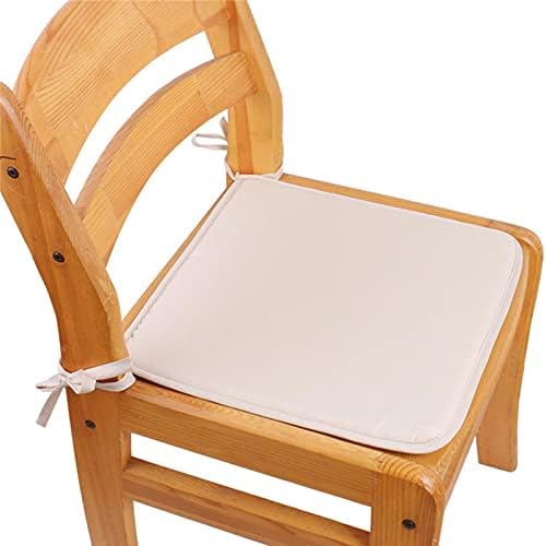 Pure Sq. Coloration Chair House Ornament Cushion Cushion Sponge for Cushion House Textiles (White)