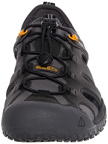 Keen Men's Solr High Performance Sport Closed Toe Water Sandals, Black/Gold, 12 Medium Us #TOP1