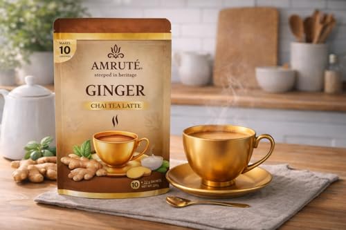 Té Chai Latte Ginger 10 sobres individuales miniatura 4