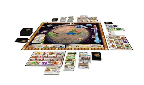 Image of Awestuffs Family Board Games for Adults and Kids - Ages 14 and up, 1 to 5 Players (Terra Mars)