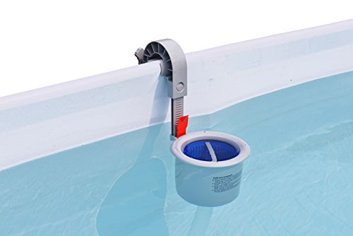 Miniatura 2 de Jilong Avenli 290727 Skimmer - Superficie Para Piscina Con Marco, Color Gris Azul, 40 X 19 X 18 Cm