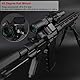 Feyachi RS-20 Red Dot Visier Leuchtpunktvisier mit Einstellbares Taktisch Rot und Grün Fadenkreuz Zielfernrohr mit 45 Grad Riser Mount für 20/22mm Picatinny/Weaver-Schienen