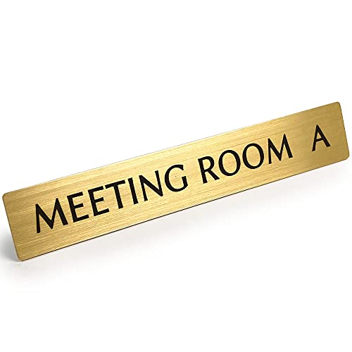 Black Box Buzz ^J hA TC v[g u MEETING ROOM A v ~[eBO[ c XebJ[ V[ 12cm x 2cm