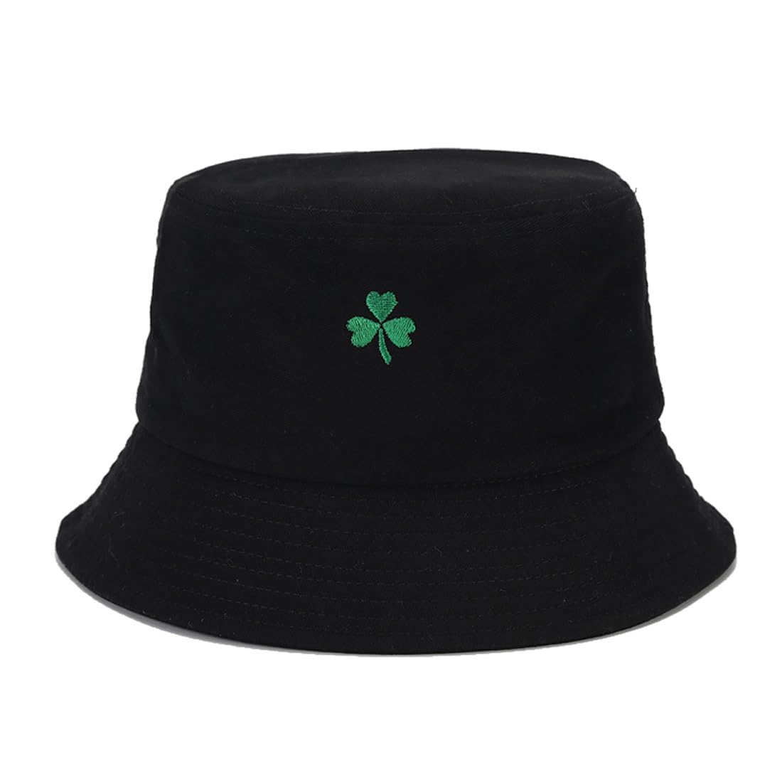 Quanhaigou Shamrock St Patricks Day Party Bucket Hats Unisex Sun Summer Travel Beach Fishing Cap for Men Women Teens