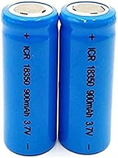 Aa Rechargeable Battery18350 Lithium Battery 3.7v High Power 900mAh 18350 Rechargeable Lithium Batteries 2 PCS