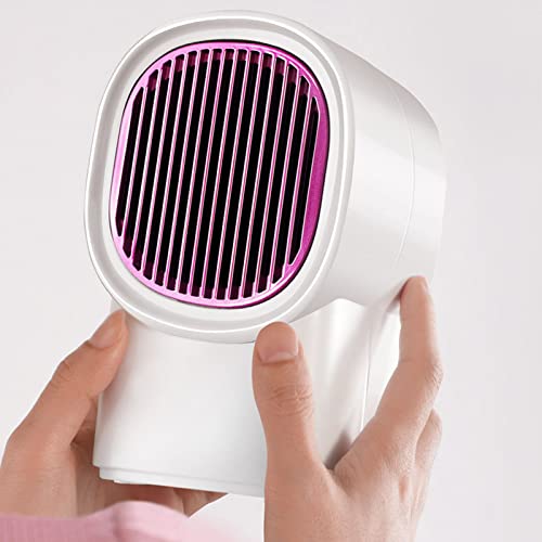 Home Space Heater 500W 100-220V Energiebesparende ventilatorkachel (wit) - Afbeelding 4