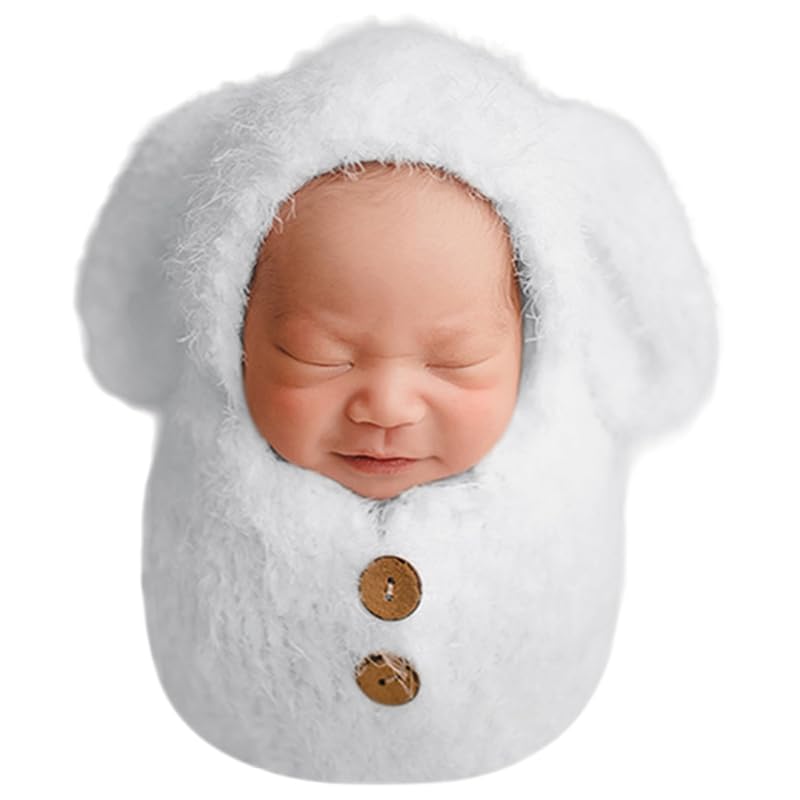 Tokiysn Newborn Photography props Wrap Hat villus Outfits Photo Props baby Photography Prop Outfit Set