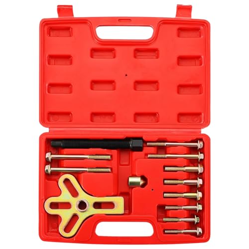 DASBET estrattore per bilanciamento armonico, 13 Pezzi, estrattore per la rimozione del Volante, estrattore per volano dell'albero Motore