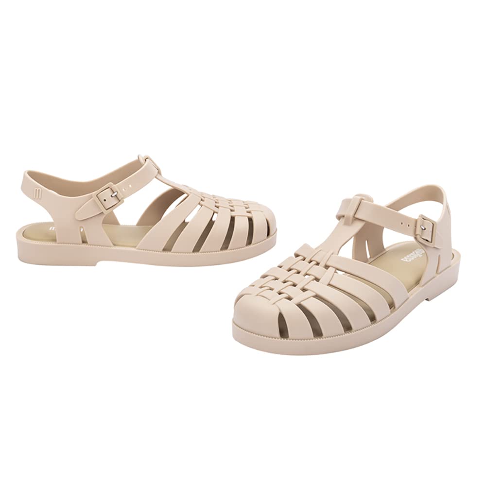 Melissa Unisex's Possession Ad Flat Sandal, beige, 35/35.5 EU, 3 UK Men/ 2.5 UK Women - Image 4