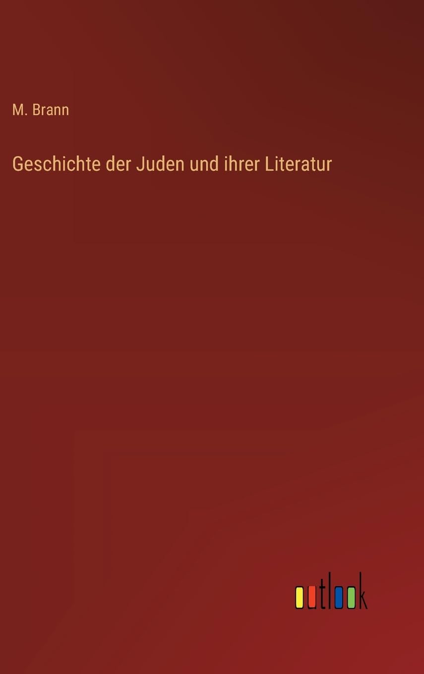 Geschichte der Juden und ihrer Literatur